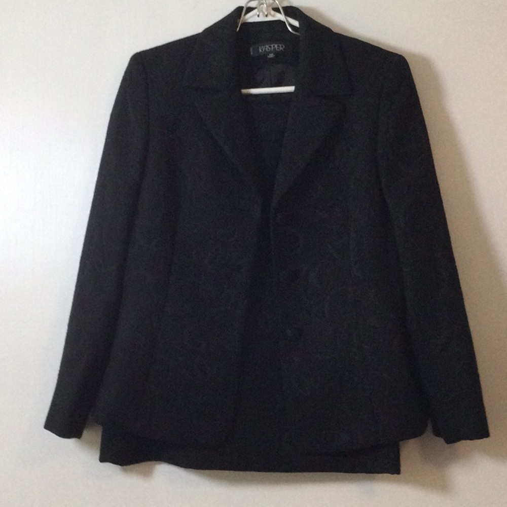 Women's Black Blazer by Kasper